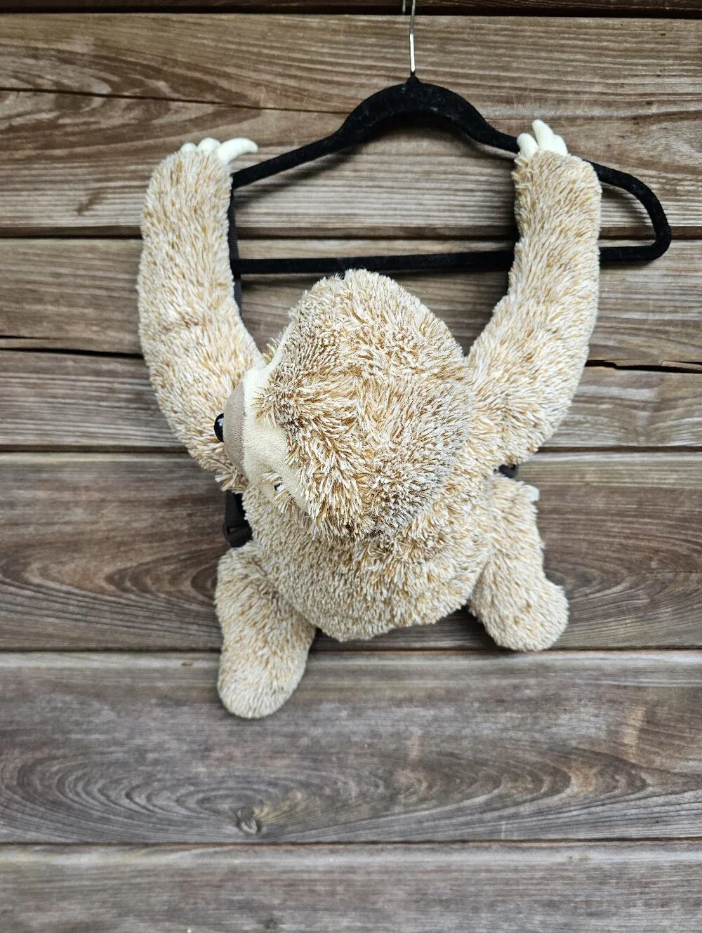 NWT Brother Sister Design Studio Plush Sloth Backpack Stuffed Animal Adjustable